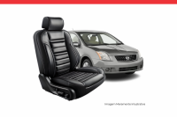 Imagem do produto PROMOÇÃO! - Capa de Couro Preta Grancouro para Banco do Nissan Sentra 2008/... - Cod. 11425